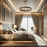 luxurious and modern bedroom interior design